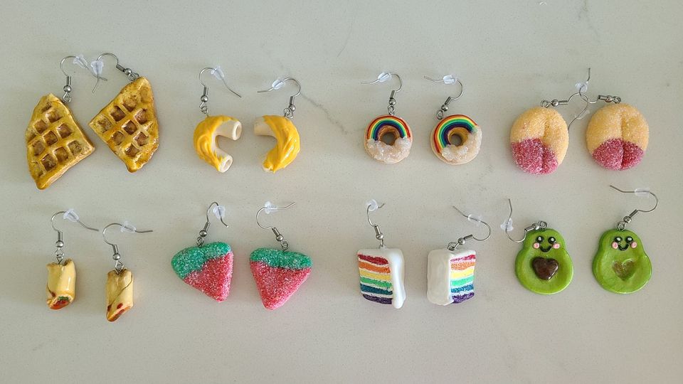 Introducing Megan's Polymer Clay Earrings (and myself)